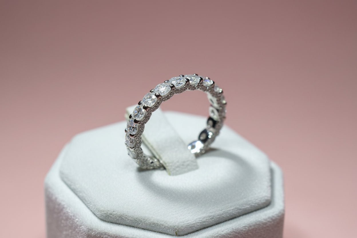 moissanite ring 