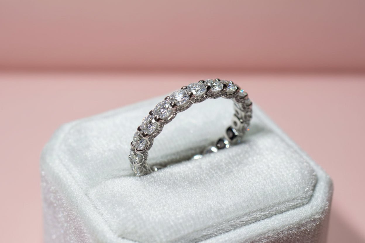 moissanite ring 
