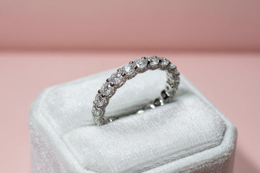 moissanite ring 