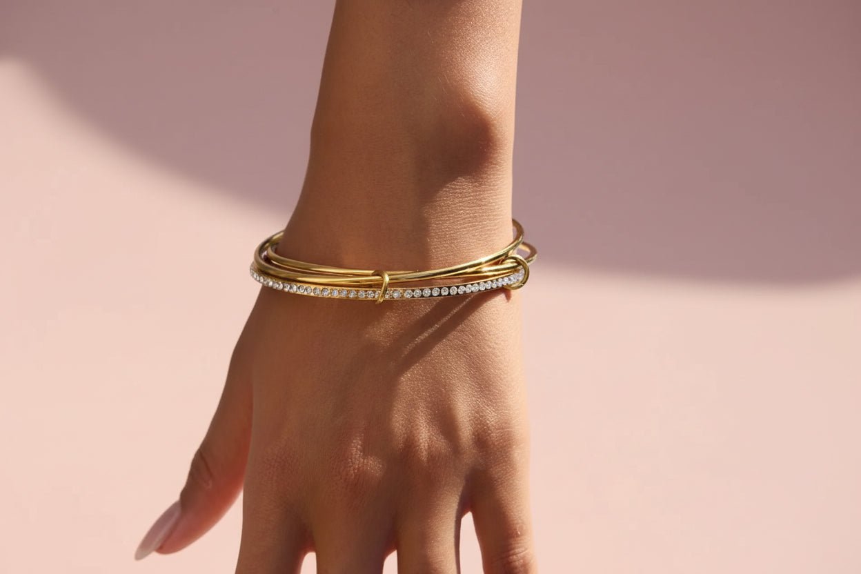 gold bracelets